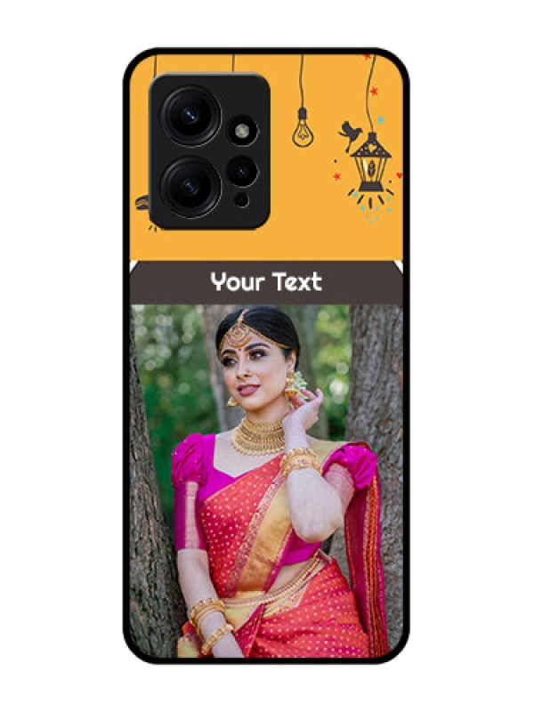 Custom Redmi Note 12 4G Custom Metal Phone CaseWith Family Picture And Icons