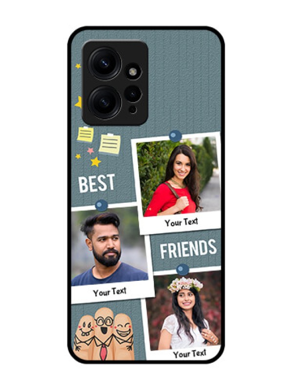Custom Redmi Note 12 4G Custom Metal Phone CaseSticky Frames And Friendship Design