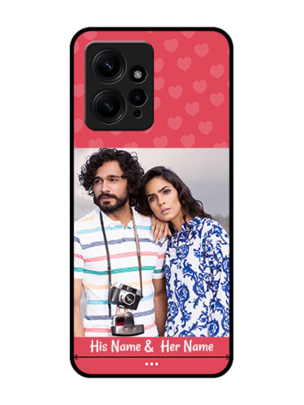 Custom Redmi Note 12 4G Custom Metal Phone CaseSimple Love Design