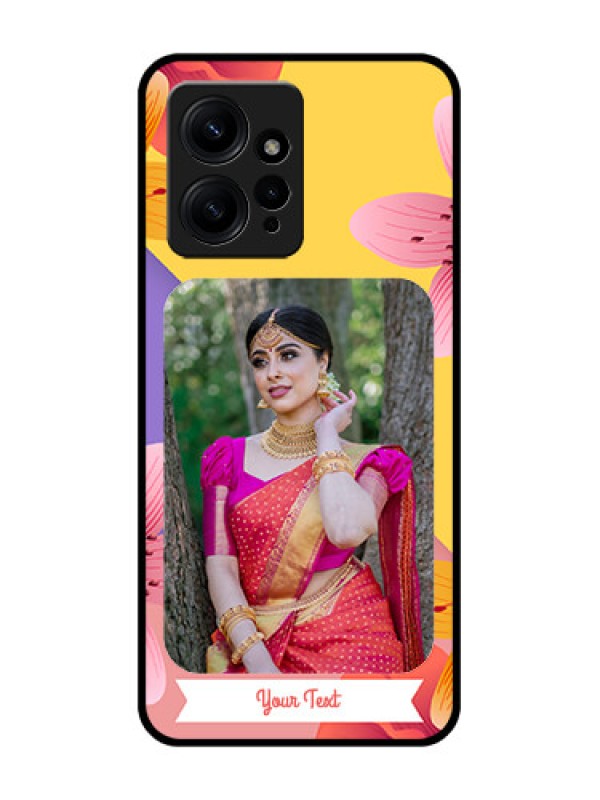 Custom Redmi Note 12 4G Custom Metal Phone Case3 Image With Vintage Floral Design