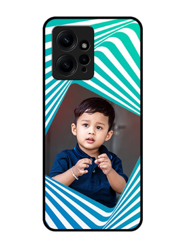 Custom Redmi Note 12 4G Custom Metal Phone CaseAbstract Spiral Design