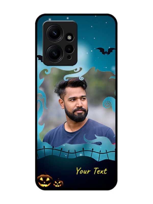 Custom Redmi Note 12 4G Custom Metal Phone CaseHalloween Frame Design