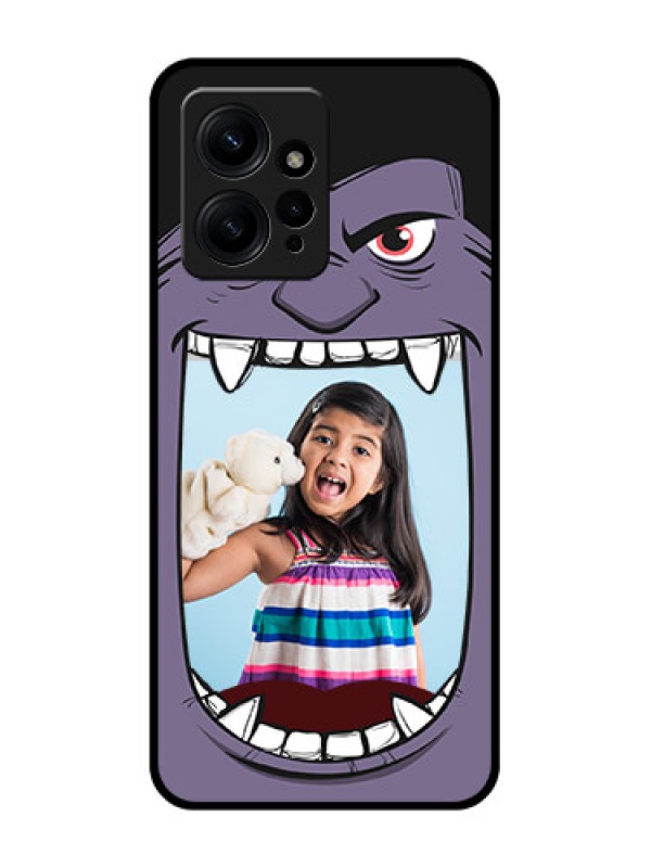 Custom Redmi Note 12 4G Custom Metal Phone CaseAngry Monster Design
