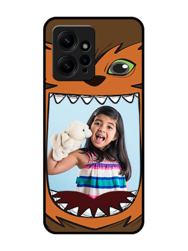 Custom Redmi Note 12 4G Custom Metal Phone CaseOwl Monster Back Case Design