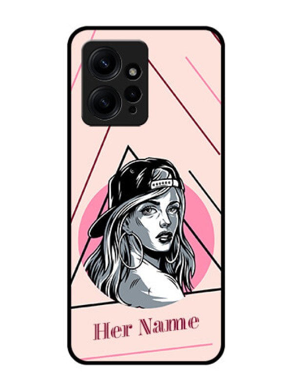 Custom Redmi Note 12 4G Custom Metal Phone CaseRockstar Girl Design