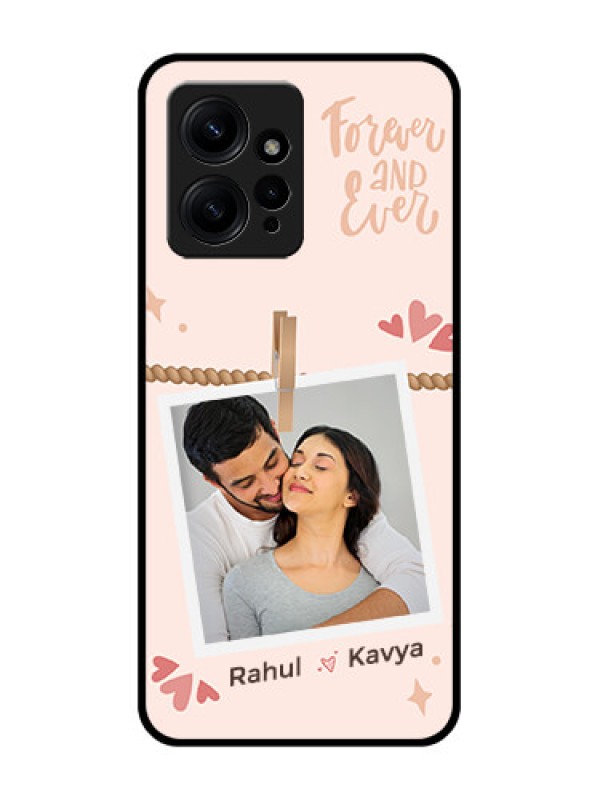 Custom Redmi Note 12 4G Custom Metal Phone CaseForever And Ever Love Design