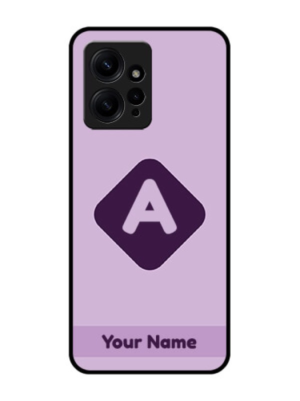 Custom Redmi Note 12 4G Custom Metal Phone CaseCustom Letter In Curved Badge Design