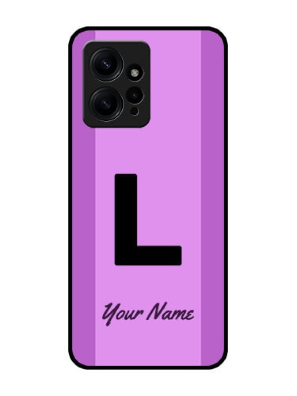 Custom Redmi Note 12 4G Custom Metal Phone CaseTricolor Custom Text Design