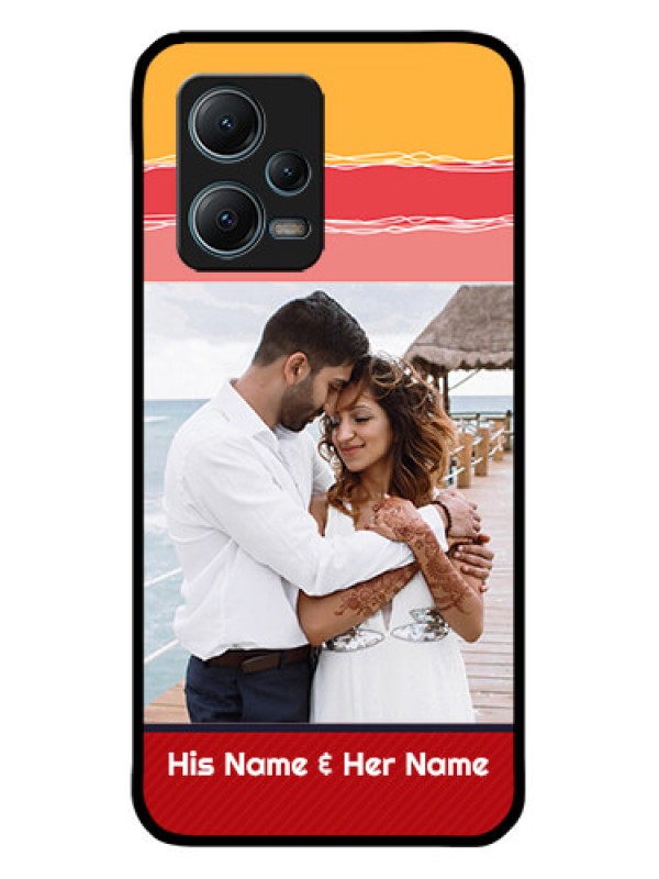 Custom Xiaomi Redmi Note 12 5G Custom Metal Phone CaseColorful Case Design