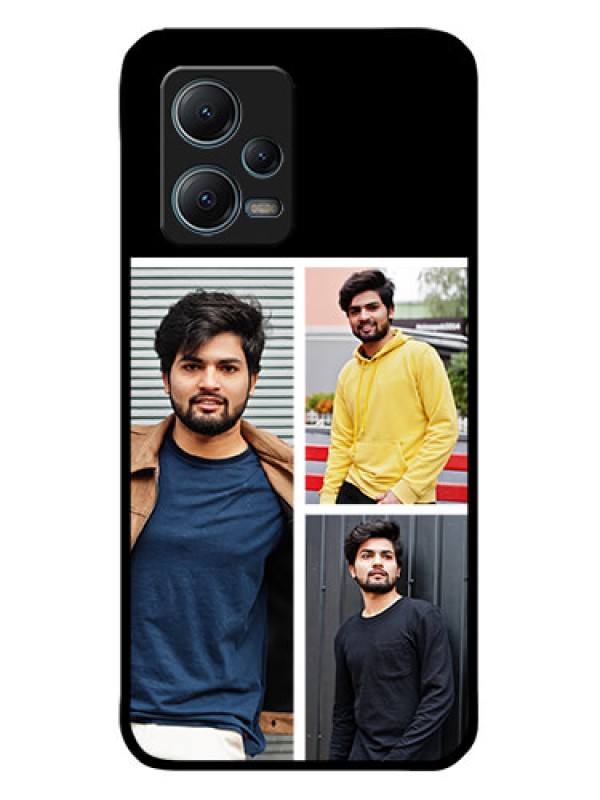 Custom Xiaomi Redmi Note 12 5G Custom Metal Phone CaseUpload Multiple Picture Design