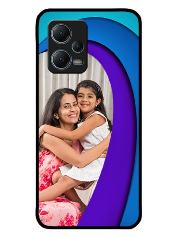 Custom Xiaomi Redmi Note 12 5G Custom Metal Phone CaseSimple Pattern Design