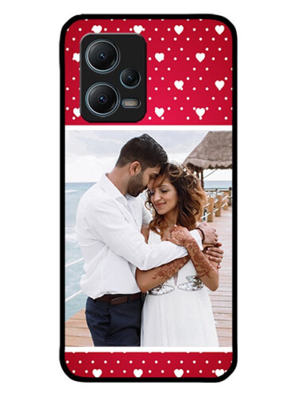 Custom Xiaomi Redmi Note 12 5G Custom Metal Phone CaseHearts Mobile Case Design