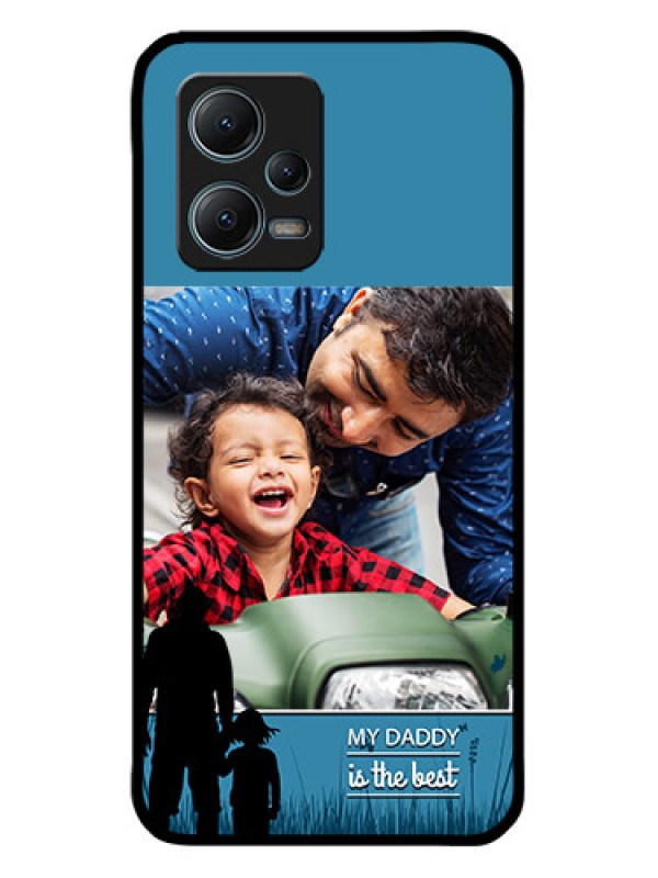 Custom Xiaomi Redmi Note 12 5G Custom Metal Phone CaseBest Dad Design