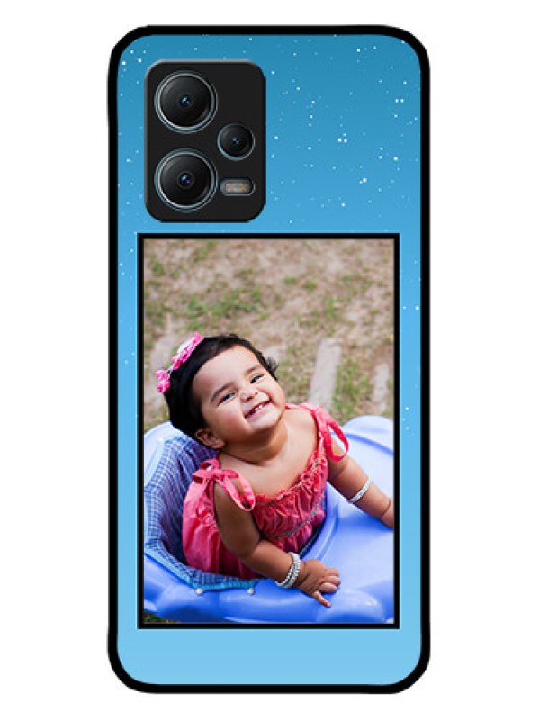 Custom Xiaomi Redmi Note 12 5G Custom Metal Phone CaseWave Pattern Colorful Design