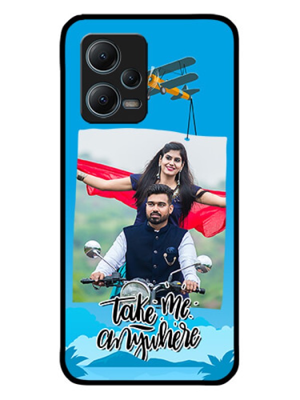 Custom Xiaomi Redmi Note 12 5G Custom Metal Phone CaseTraveller Design