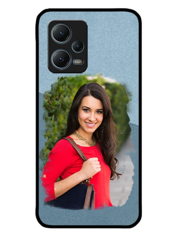 Custom Xiaomi Redmi Note 12 5G Custom Metal Phone CaseGrunge Line Art Design