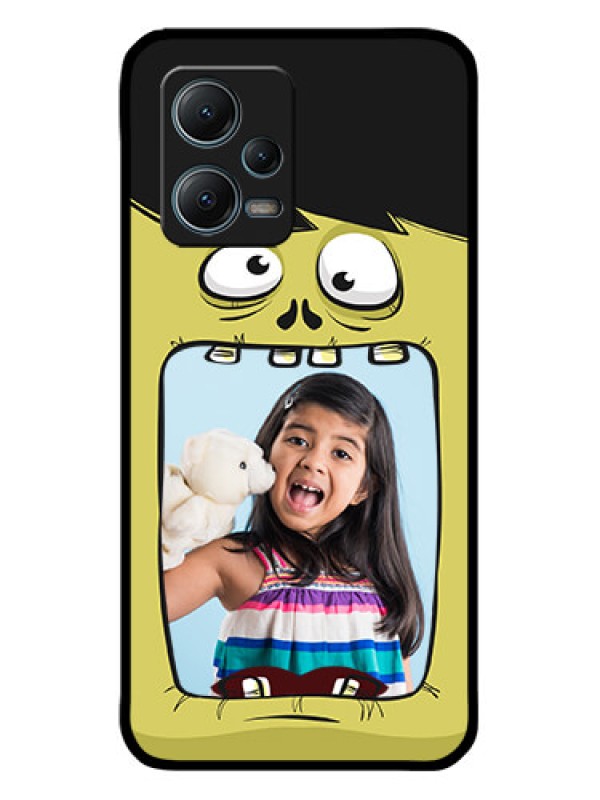 Custom Xiaomi Redmi Note 12 5G Custom Metal Phone CaseCartoon Monster Back Case Design