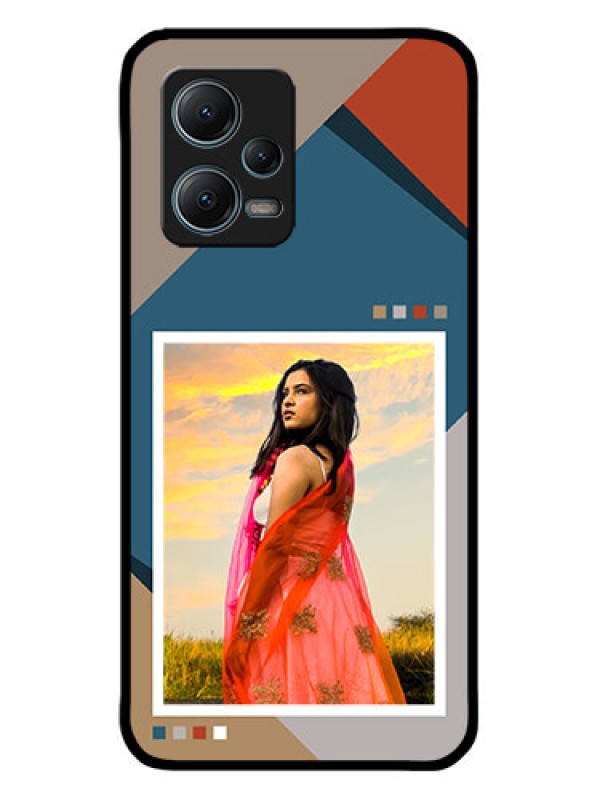 Custom Xiaomi Redmi Note 12 5G Custom Metal Phone CaseRetro Color Pallet Design