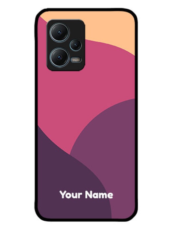 Custom Xiaomi Redmi Note 12 5G Custom Metal Phone CaseMixed Multi - Colour Abstract Art Design