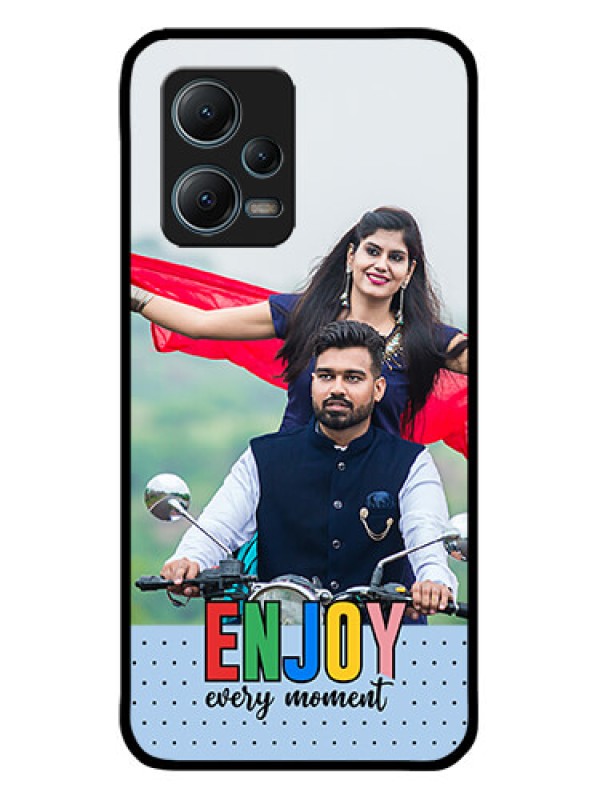 Custom Xiaomi Redmi Note 12 5G Custom Metal Phone CaseEnjoy Every Moment Design
