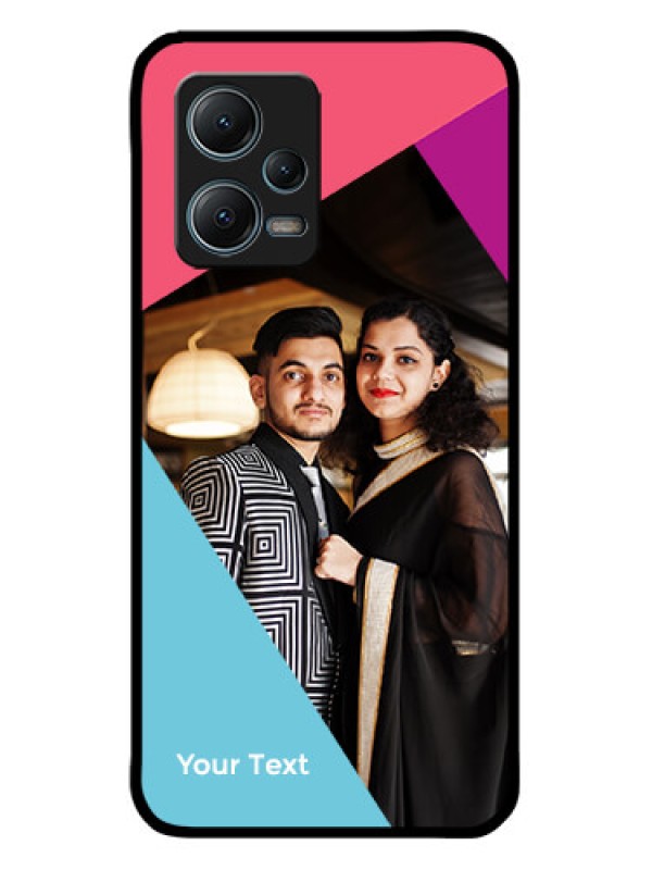 Custom Xiaomi Redmi Note 12 5G Custom Metal Phone CaseStacked Triple Colour Design