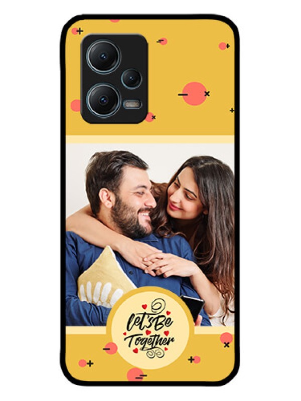 Custom Xiaomi Redmi Note 12 5G Custom Metal Phone CaseLets Be Together Design