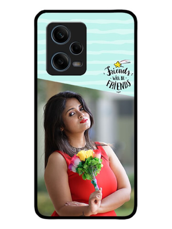 Custom Redmi Note 12 Pro 5G Custom Metal Phone Case - Friends Picture Icon Design