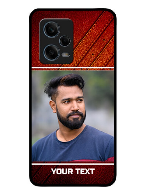 Custom Redmi Note 12 Pro Plus 5G Custom Metal Phone CaseLeather Phone Case Design