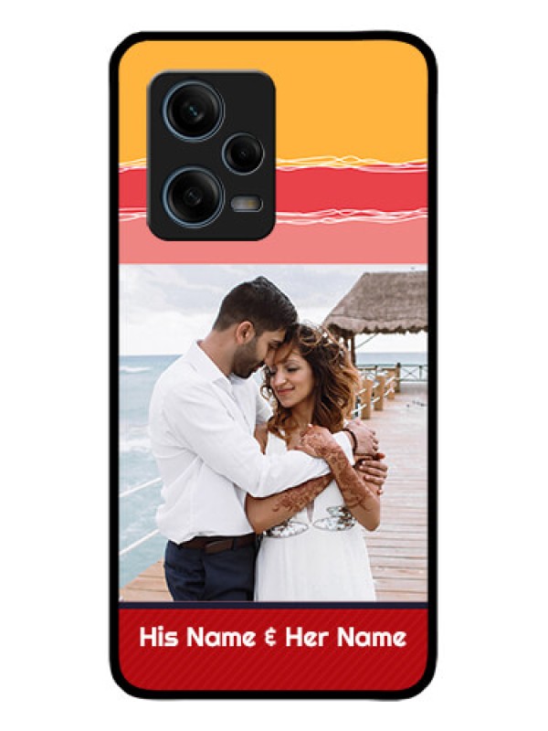 Custom Redmi Note 12 Pro Plus 5G Custom Metal Phone CaseColorful Case Design