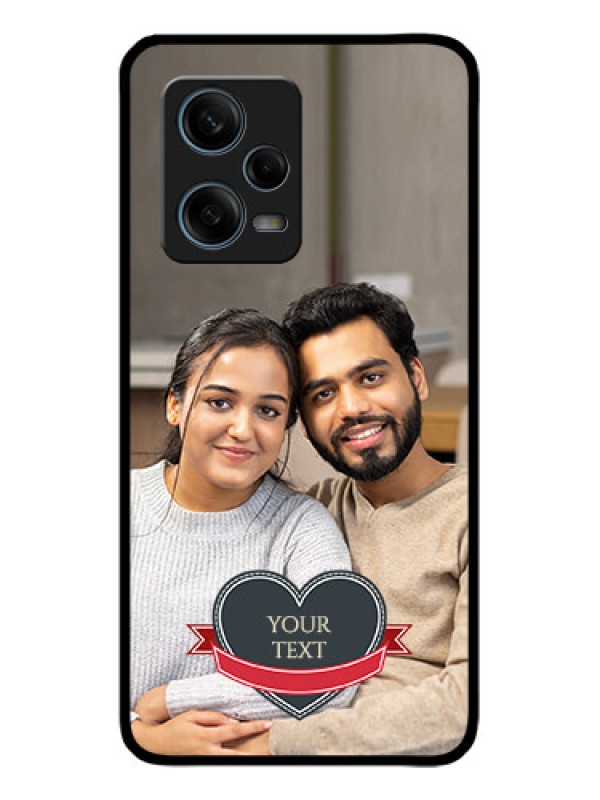 Custom Redmi Note 12 Pro Plus 5G Custom Metal Phone CaseJust Married Couple Design
