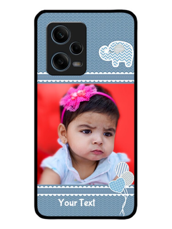 Custom Redmi Note 12 Pro Plus 5G Custom Metal Phone CaseWith Kids Pattern Design