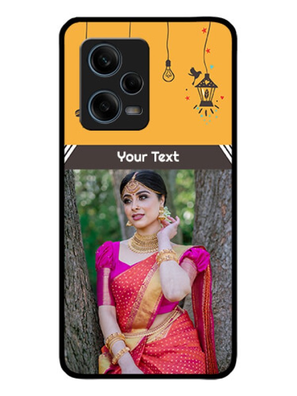 Custom Redmi Note 12 Pro Plus 5G Custom Metal Phone CaseWith Family Picture And Icons