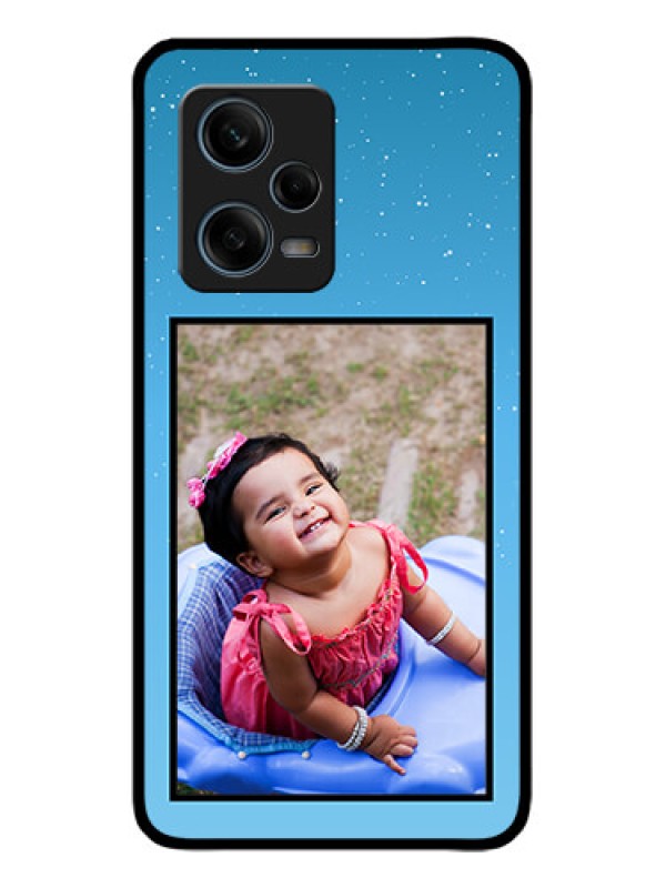 Custom Redmi Note 12 Pro Plus 5G Custom Metal Phone CaseWave Pattern Colorful Design