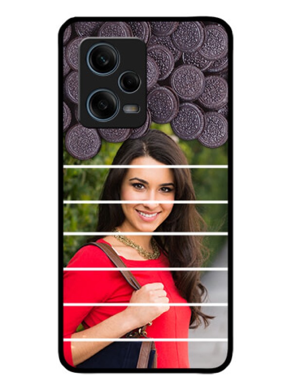 Custom Redmi Note 12 Pro Plus 5G Custom Metal Phone CaseWith Oreo Biscuit Design