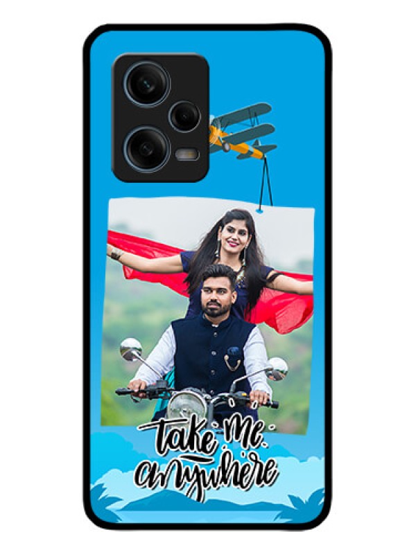 Custom Redmi Note 12 Pro Plus 5G Custom Metal Phone CaseTraveller Design