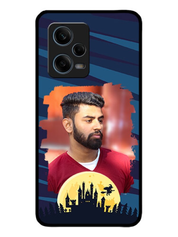 Custom Redmi Note 12 Pro Plus 5G Custom Metal Phone CaseHalloween Witch Design