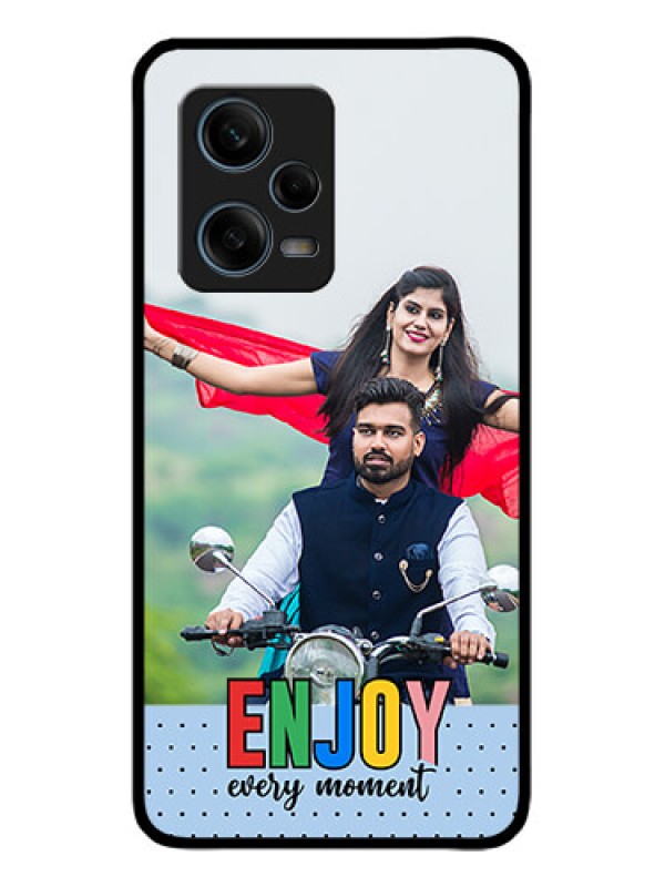 Custom Redmi Note 12 Pro Plus 5G Custom Metal Phone CaseEnjoy Every Moment Design