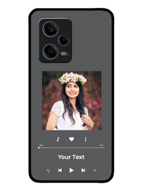 Custom Redmi Note 12 Pro Plus 5G Custom Metal Phone CasePlay The Music Design