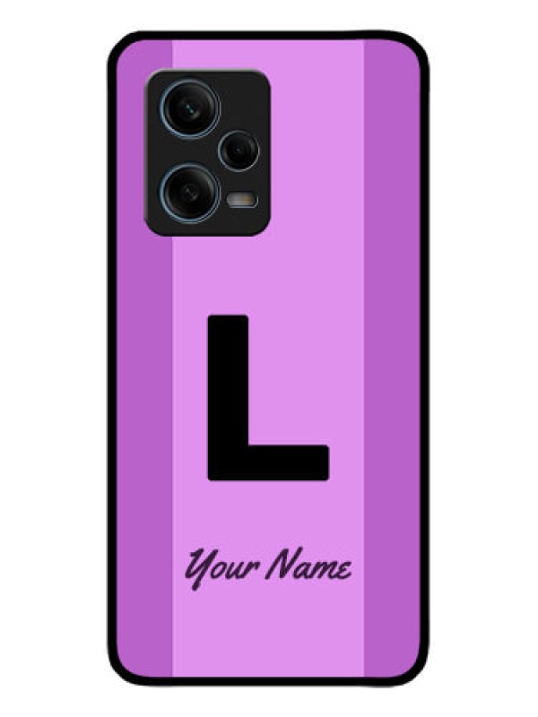 Custom Redmi Note 12 Pro Plus 5G Custom Metal Phone CaseTricolor Custom Text Design