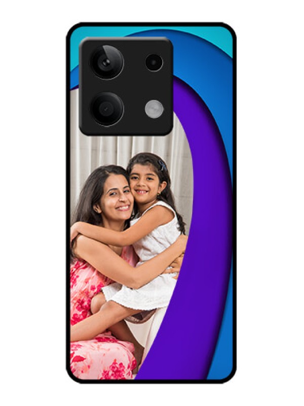 Custom Redmi Note 13 5G Custom Metal Phone CaseSimple Pattern Design