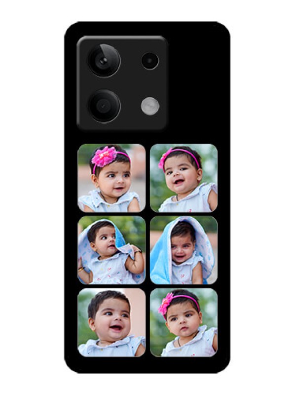 Custom Redmi Note 13 5G Custom Metal Phone CaseMultiple Pictures Design