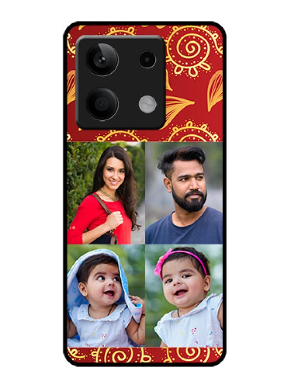 Custom Redmi Note 13 5G Custom Metal Phone Case4 Image Traditional Design