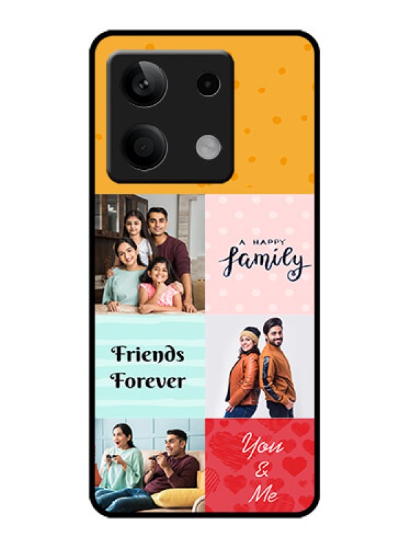 Custom Redmi Note 13 5G Custom Metal Phone CaseImages With Quotes Design