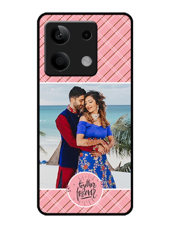 Custom Redmi Note 13 5G Custom Metal Phone CaseTogether Forever Design