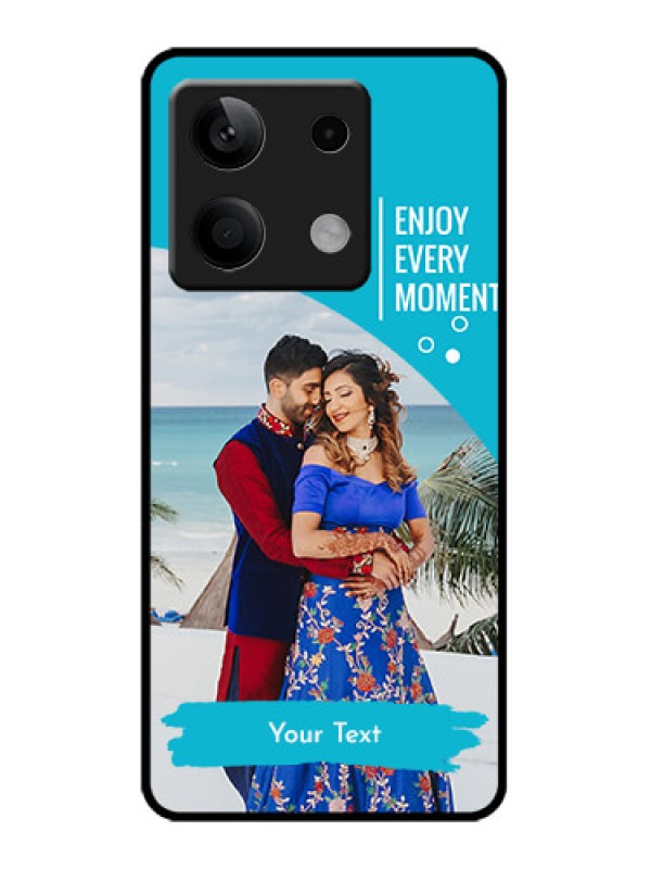 Custom Redmi Note 13 5G Custom Metal Phone CaseHappy Moment Design
