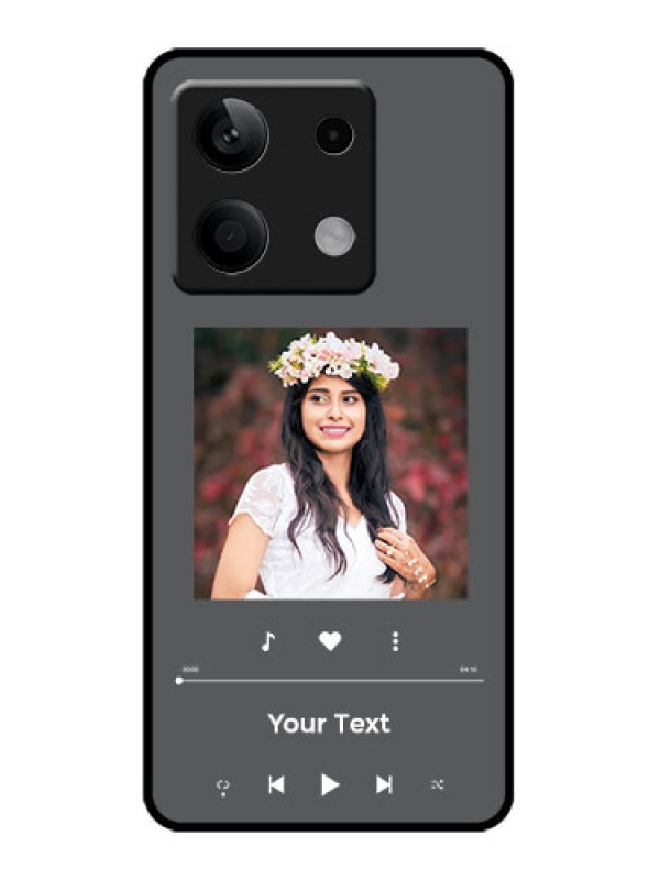 Custom Redmi Note 13 5G Custom Metal Phone CasePlay The Music Design