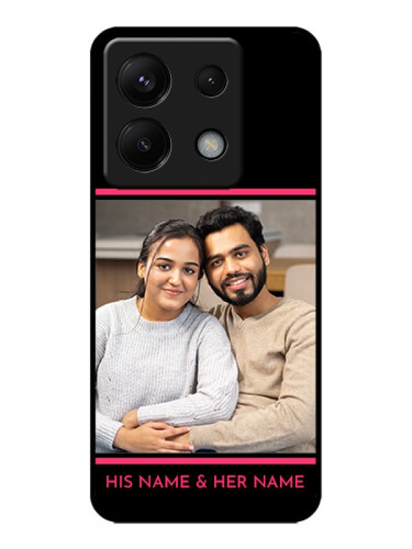 Custom Redmi Note 13 Pro 5G Custom Metal Phone CaseWith Add Text Design