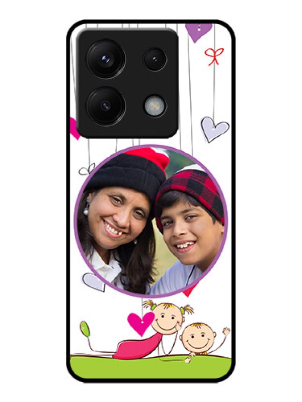 Custom Redmi Note 13 Pro 5G Custom Metal Phone CaseCute Kids Phone Case Design