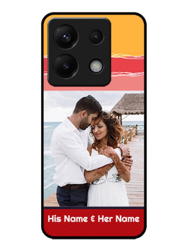 Custom Redmi Note 13 Pro 5G Custom Metal Phone CaseColorful Case Design