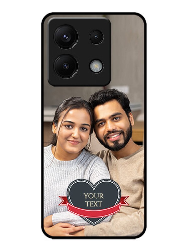 Custom Redmi Note 13 Pro 5G Custom Metal Phone CaseJust Married Couple Design